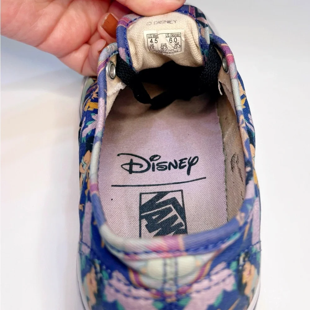LIMITED EDITION Princess Jasmine Vans Sneakers - Picture 4 of 6